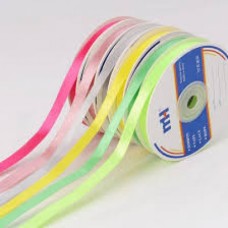 RIBBON 1M ASSORTED COLOURS